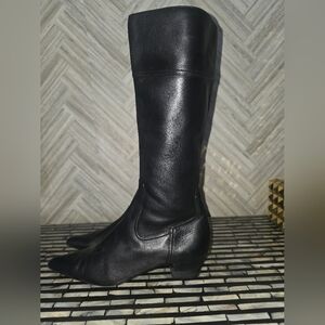 Franco Sarto “L-Cabot” Mid-Shaft Leather Boots
